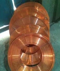 High-purity electrolytic copper tape down conductor systems